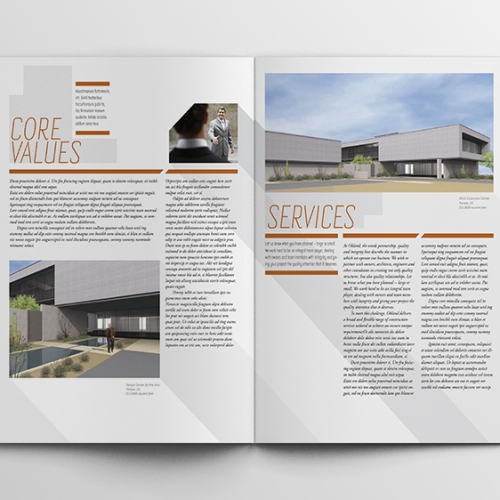 Darren Wiseman, graphic design, brochure